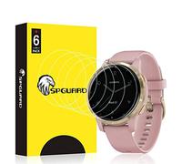 SPGUARD Protecteur Compatible avec Protective Garmin vivoactive 4S, [6 Pièces] LiQuidSkin Films de Protecteur d'écran Anti-Bulles HD compatible avec Garmin vivoactive 4S