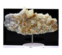Sphalerite, Dolomite, Quartz, Siderite. 1115.1 Ct. La Mure, Isère, France..