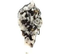 Sphalerite + Dolomite. 595.60 Ct. Trèves Mine, Le Vigan, Gard, France.