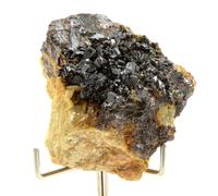 SPHALERITE + SIDERITE - Pierre Naturelle en Provenance de France, La Mure - Minéral Rare, Multicolore, Collection de Mineralp 234.9 ct - Certificat