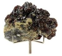 Sphalerite + Siderite. 366.3 Ct. La Mure, Isère, France. Rare.