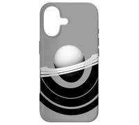 Sphère avec Anneaux et Ombres, comme Une planète Coque pour iPhone 17