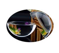 Sphère de Cristal Grossissant Demi-Boule 80 mm Professionnel Marbre Verre Dome Carte du Monde Grade Aide à la Lecture Bureau Bureau Ornements