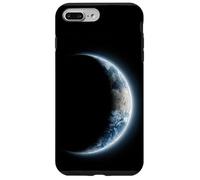 Sphère de Terre partiellement éclairée avec Nuages Coque pour iPhone 7 Plus/8 Plus