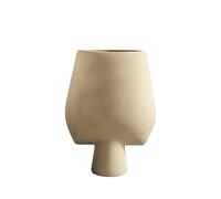 Sphere Grand Vase Carré Sable