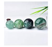 Sphère Naturelle Boule De Fluorite Verte Naturelle 150-500g Boule De Massage Globe Poli Pierre Exquise Réhabilitation Décoration De La Maison Souvenir Collections de la maison (Color : Light Green,