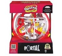 Sphere Perplexus Portal 150 defis, 50 portails - Boule Labyrinthe 3D Parcours obstacles original - Jeu casse tete et carte tigre