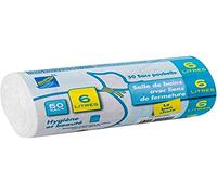 SPHERE Sac Poubelle Blanc Hygiene et beauté 6l x50