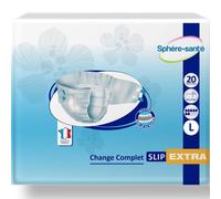 Sphère Santé - Slip Large Extra - Protection Urinaire Complète - Absorption Maximale - Confort et Sécurité - Fabrication Française - Système Anti-Odeurs
