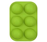 Sphere Silicone Molds Bakeware Cake Decorating Tools Pudding Jelly Chocolate Fondant Mould Biscuit Tool Chocolate Mold (Color : Light Green)