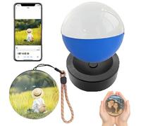 Sphère vidéo personnalisée Memory Orb, Mise à Niveau 2026: Accrochez Tous Vos Souvenirs, décoration de Noël, Compatible iOS et Android, téléchargement vidéos Photos Via Wi-FI(Blue)