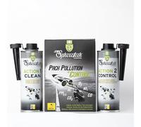 SPHERETECH 022800 Pack NETTOYANT Moteur Diesel Anti Pollution, Idéal Contrôle Technique, Nettoie et Améliore la Combustion, 2 Flacons de 500 ML