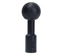 Spherical Rotary Burr, Carbon Steel Rotary File, 40mm Grinding Head Wood Carving Die Drill Bit for Angle Grinder (14mm)