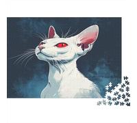 Sphinx Chat Puzzle 1000 Pièces Educa Jouet en Bois Cadeau Unique Décoration Intérieure Chat Mignon Jeu Éducatif Challenge Toy Adultes & Enfants des 14 Ans 1000pcs (75x50cm)