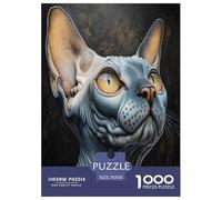 Sphinx Chat Puzzle 1000 Pièces Educa Jouet en Bois Cadeau Unique DécoRation Intérieure Jeu Éduchatif Challenge Toy Adultes & Enfants des 14 Ans 70x50cm/1000pcs
