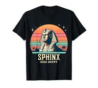 Sphinx Gizeh Égypte Souvenir du Caire Pyramides Fier T-Shirt