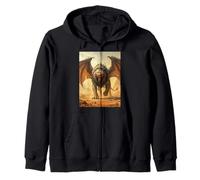 Sphinx, Lion-bête prédatrice avec Mythe monstrueux Sweat à Capuche