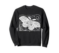 Sphinx Machaon Linéaire Entomologiste Sweatshirt