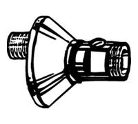 Sphinx Universel raccord en S avec vanne d'arrêt par paire 3/4 x1/2 chromé 98013