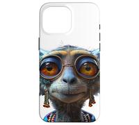Sphynx Bastet Pharaon de Dessin animé égyptien Cadeau pour Les Amoureux des Chats Coque pour iPhone 16 Pro Max