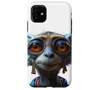 Sphynx Bastet Pharaon de Dessin animé égyptien Cadeau pour Les Amoureux des Chats Coque pour iPhone 11