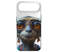 Sphynx Bastet Pharaon de Dessin animé égyptien Cadeau pour Les Amoureux des Chats Coque pour iPhone Air