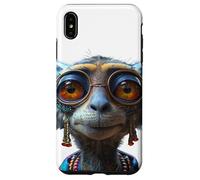 Sphynx Bastet Pharaon de Dessin animé égyptien Cadeau pour Les Amoureux des Chats Coque pour iPhone XS Max
