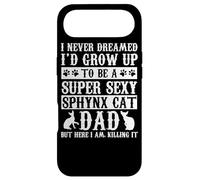 Sphynx Cat Dad Apparel Top Funny Cats Lover Coque pour iPhone Air