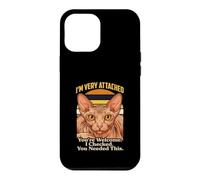Sphynx Cat Je suis très attaché à Vous, Vous êtes Le bienvenu, j'en avais Besoin Coque pour iPhone 12 Pro Max