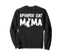 Sphynx Cat Mom Apparel - Funny Cute Moms Apparel Sweatshirt