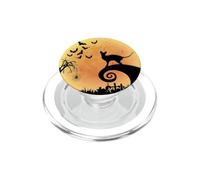 Sphynx Cat Scary and Moon Funny Kitty Halloween Costume PopSockets PopGrip pour MagSafe