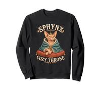 Sphynx Trône Douillet Sweatshirt