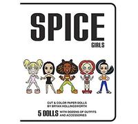 Spice Girl Cut And Color Paper Dolls