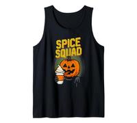 Spice Squad, Dessin animé en Pixel Art Jack O'Lantern Halloween Débardeur