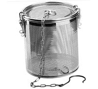 Spice Strainer Stainless Steel Loose Tea Infuser Cooking Mesh Ball Filter with Chain HookSpice Strainer
