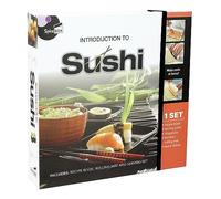 SpiceBox Introduction au kit de sushi - Maîtrisez l'art de l'artisanat exquis de sushis à la maison