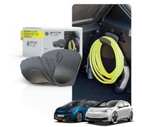 SpiceRide Support de câble de charge pour VW ID.3 et Cupra Born - Crochet de câble de chargement pour câble de type 2 - Accessoires VW ID.3 et Cupra Born (à partir de 2019)