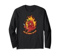 Spicy Chili Pepper Cartoon Can You Handle The Heat Manche Longue