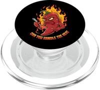 Spicy Chili Pepper Cartoon Can You Handle The Heat PopSockets PopGrip pour MagSafe