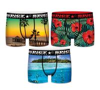 Spicy Garçon Unitario Set 3pcs Boxer Enfant - Microfibre - 92% Polyester, 8% élasthanne, Set 4pcs Pk2444, 8 A 10