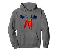 Spicy Life Everyday with Red Chili Paper Graphic Designs Sweat à Capuche