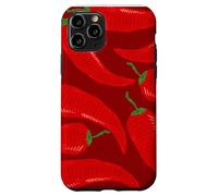 Spicy Red Pepper Pattern for Spice Addicts and Flavor Fans Coque pour iPhone 11 Pro