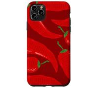 Spicy Red Pepper Pattern for Spice Addicts and Flavor Fans Coque pour iPhone 11 Pro Max