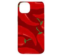 Spicy Red Pepper Pattern for Spice Addicts and Flavor Fans Coque pour iPhone 14 Plus