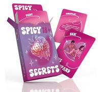 Spicy Secrets - jeux de couple pour couples, jouets sexuels érotiques pour couples, jeu de cartes d'amour, jeux érotiques entre amis, jouets sexuels kama sutra, jeu de couple