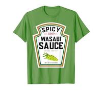 Spicy Wasabi Sauce Halloween Costume Matching Couples Group T-Shirt
