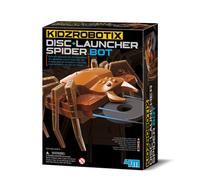 4M KidzRobotix Lanceur de Disque SpiderBot, construisez et lancez des disques Volants, à partir de 8 Ans, 24,5 x 30,5 x 7,6 cm