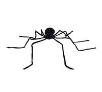 Spider Decor, Halloween Scary Giant Spider, Battery Operated Vibration Plush Toy, Spooky Haunted House Prop, Ideal for Holiday Indoor, Outdoor and Party Supplies