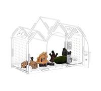 Spider Enclosure | Acrylic Clear Tarantula Habitat with Magnetic Doors | Spider House | for Mantis Reptile Snake Tortoise Frog Bearded Dragon Hermit Crab Turtle