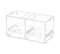 Spider Enclosure - Transparent Acrylic Habitat Box, Ventilation Airflow, Secure Locking Lid Feature, Multi-Species Display Function, Reptile for Turtle, 15.75x8.07x7.87in